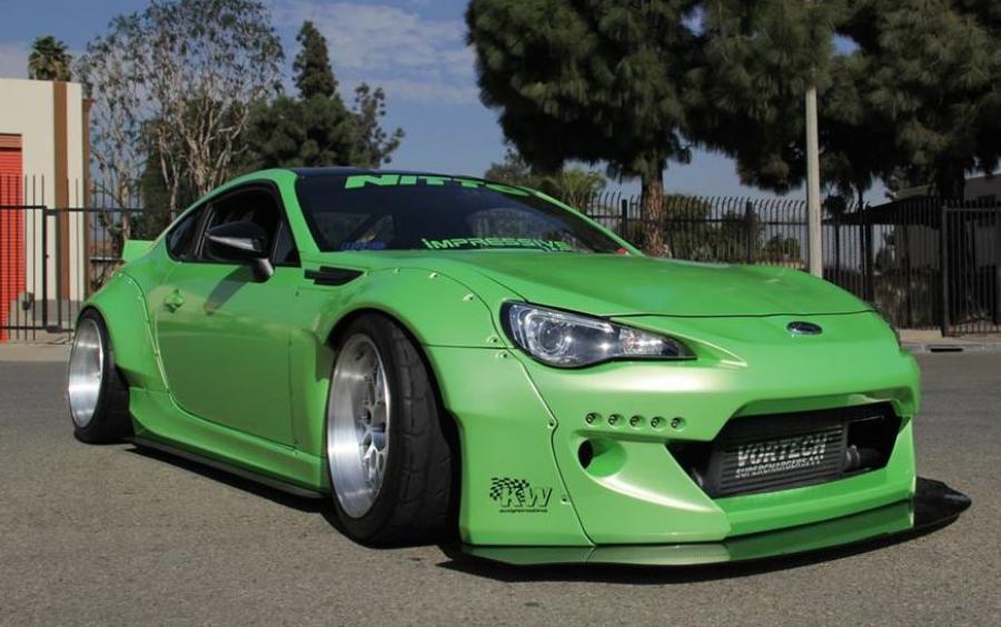 Subaru BRZ RocketBunny by Impressive Wrap '2014